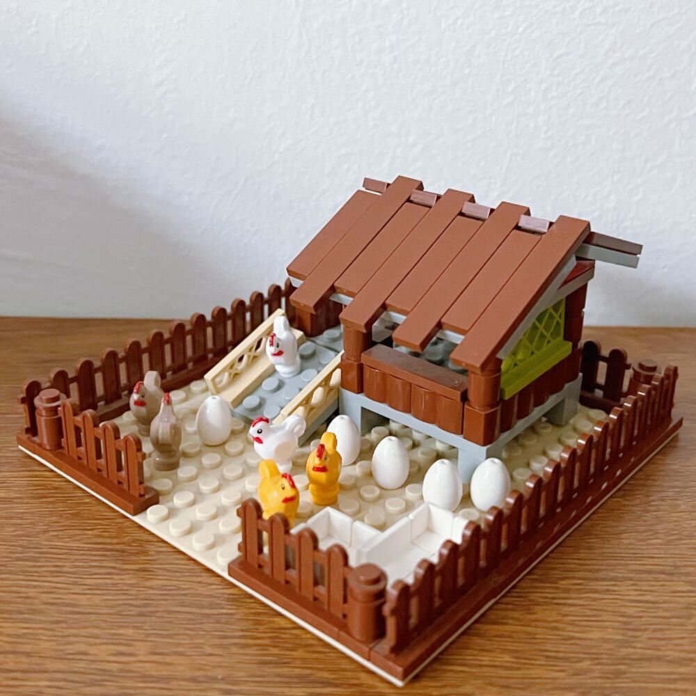 Neues MOC Hühnerstall-Modell a – Urban Farming Education Bewertung und Preis