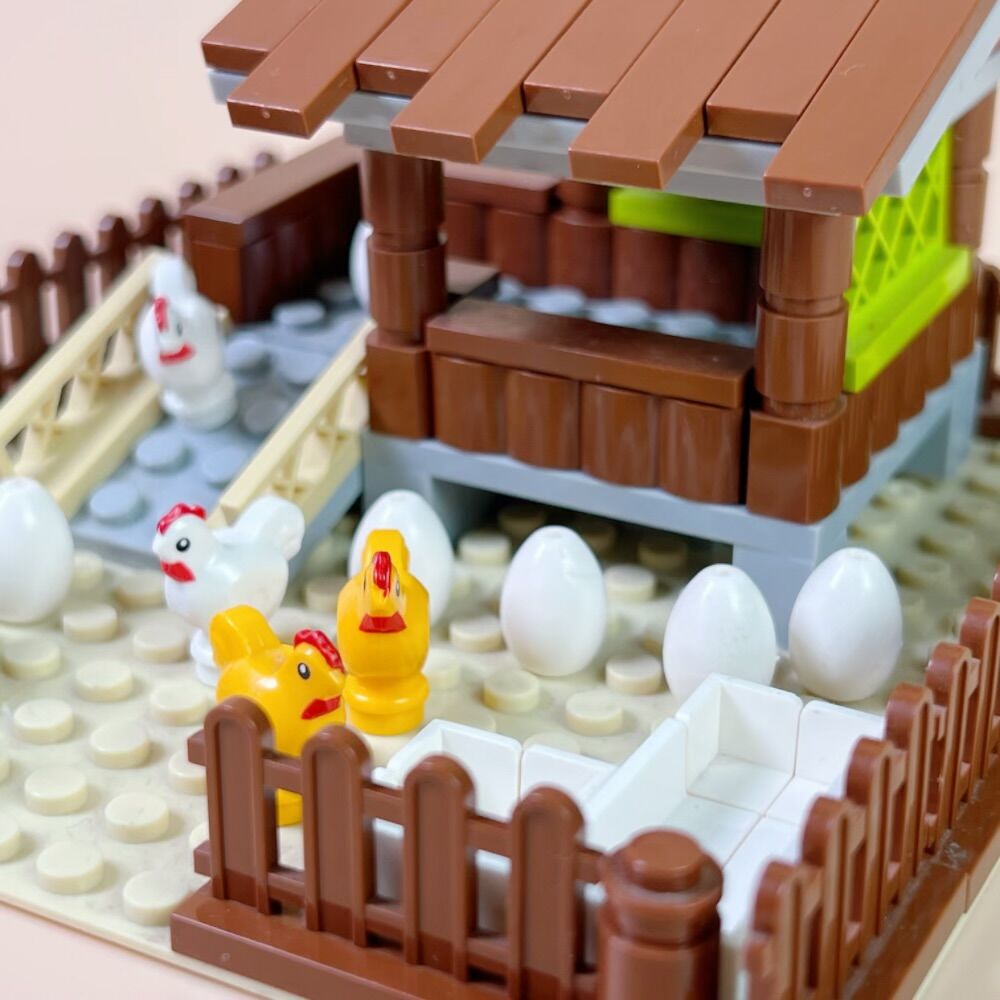 Neues MOC Hühnerstall-Modell a – Urban Farming Education Bewertung und Preis